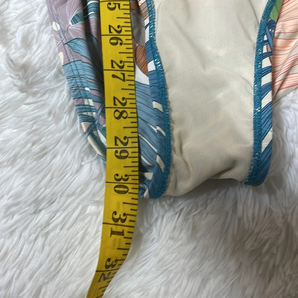 Jantzen One Shoulder Swimsuit Tropical Flowes - Picture 11 of 11